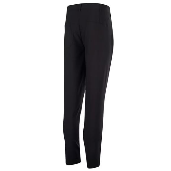 Island Green Mens Tour Stretch Tapered Leg Golf Trousers (Black) - Image 2