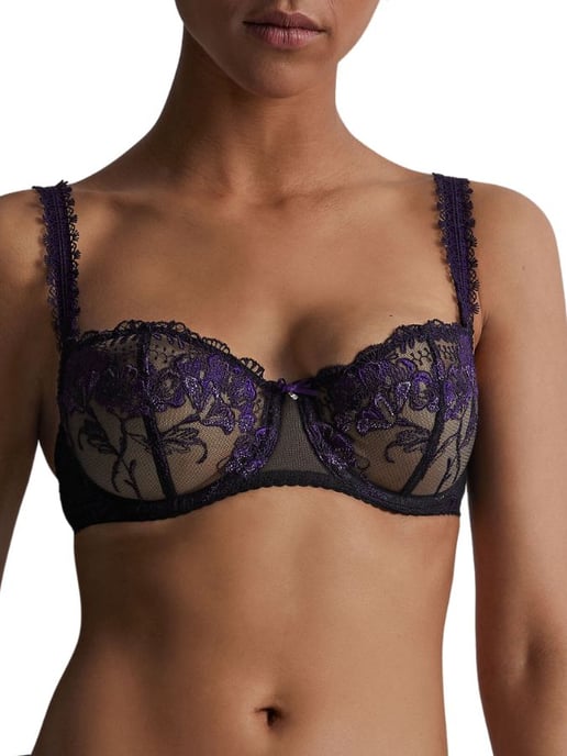 A Fleur De Toi Half Cup Bra