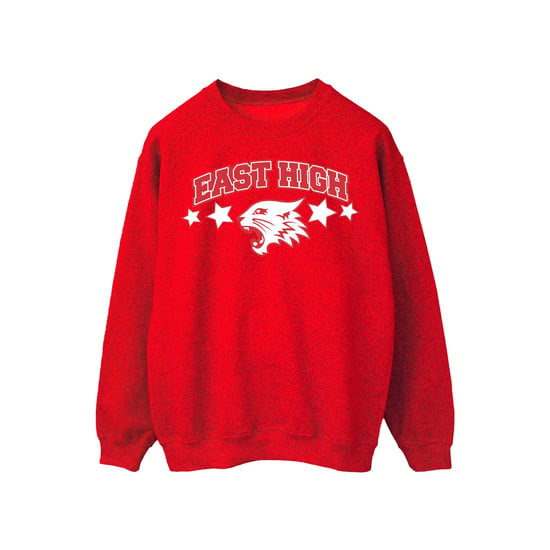 Disney Womens/Ladies High School Musical The Musical Wildcat Stars Sweatshirt (Red) - Image 1