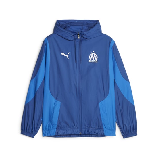 PUMA Mens Olympique de Marseille Pre-match Football Jacket