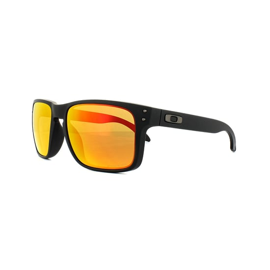Oakley Sunglasses Holbrook OO9102-E2 Matt Black Prizm Ruby