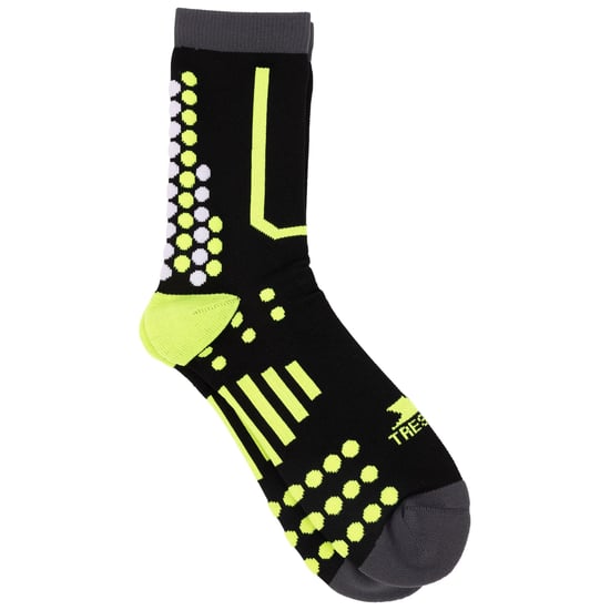 Trespass Unisex Adult Dash Cycling Compression Socks (Black) - Image 6