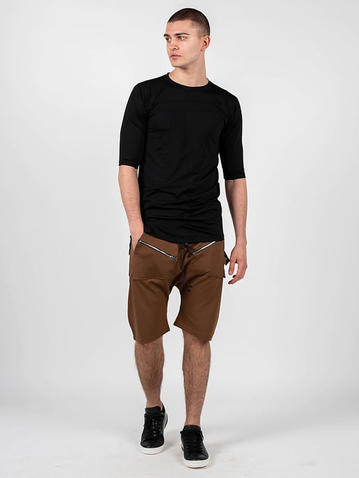 La Haine Inside Us Bermudas Estinti Unisex del hombre marrón - Image 2