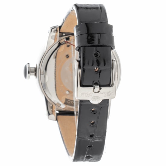 Glam Rock Reloj de mujer Cuarzo plata negro - Image 2
