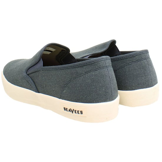 Seavees Baja Standard Hombre Zapatillas Plimsolls Gris Oscuro - Image 3