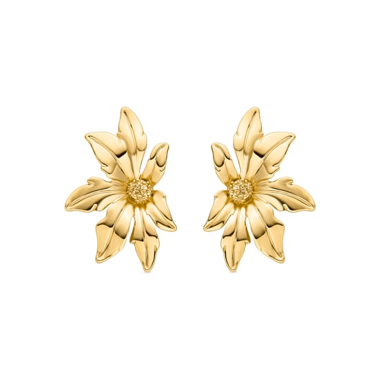 Pendientes Luxenter acabados en oro amarillo de 18K - Aucell - Image 1
