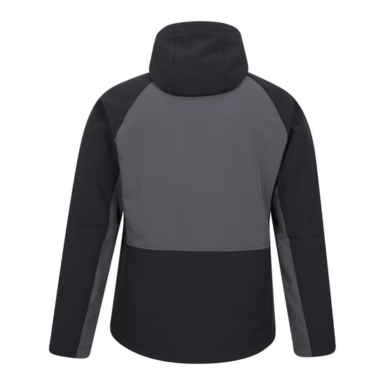 Mountain Warehouse Mens Axis Extreme Softshell Ski Jacket (Black) - Image 2