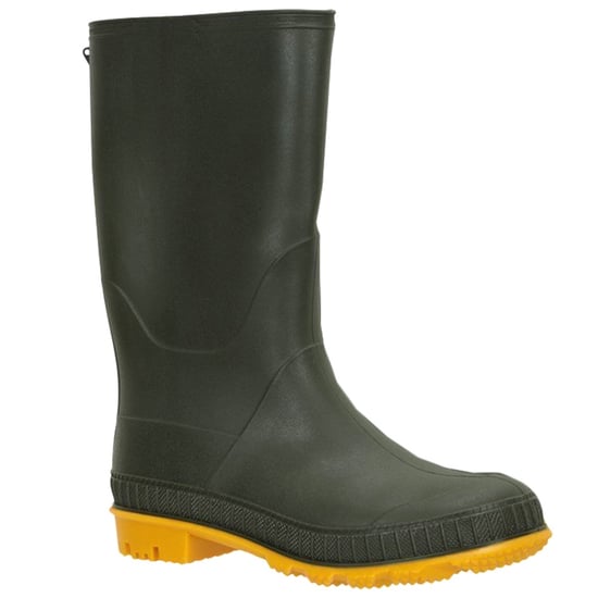 Mountain Warehouse Childrens/Kids Plain Wellington Boots (Khaki) - Image 1