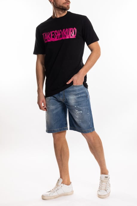 Takeshy Kurosawa Shorts Hombre Azul - Image 2