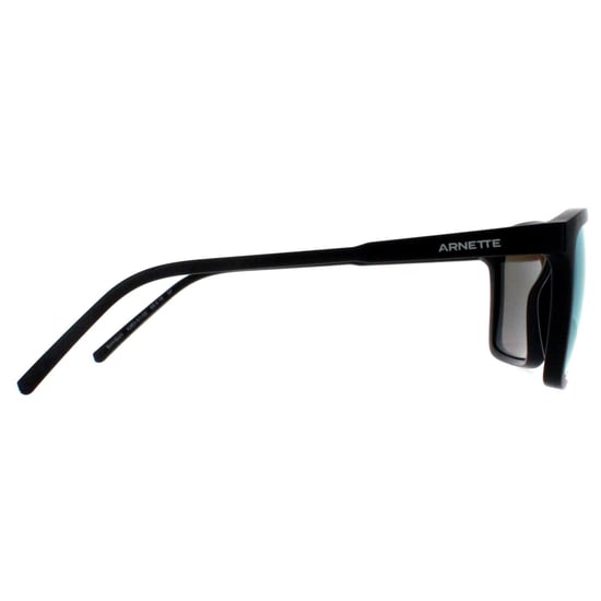 Arnette Rectangle Unisex Negro Mate Gris Oscuro Espejo Agua Polarizadas AN4283 Shyguy - Image 3
