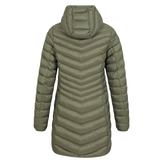 Mountain Warehouse Womens/Ladies Florence Long Padded Jacket (Khaki) - Image 2