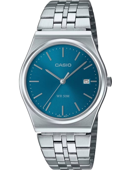 Casio Casio Collection Unisex's Silver Watch MTP-B145D-2A2VEF - Image 1