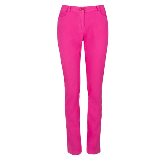 Fuchsia Tie Dye Long Fitted Pants