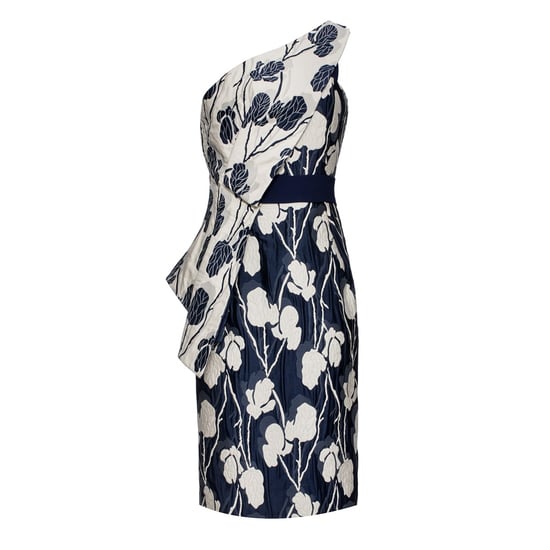 Jacquard flower bustier dress - Image 5