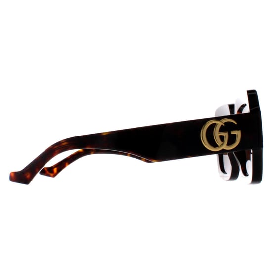Gucci Square Womens Havana Marrón GG1547S - Image 4
