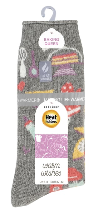 Calcetines de invierno con forro polar - Love To Bake - Image 2