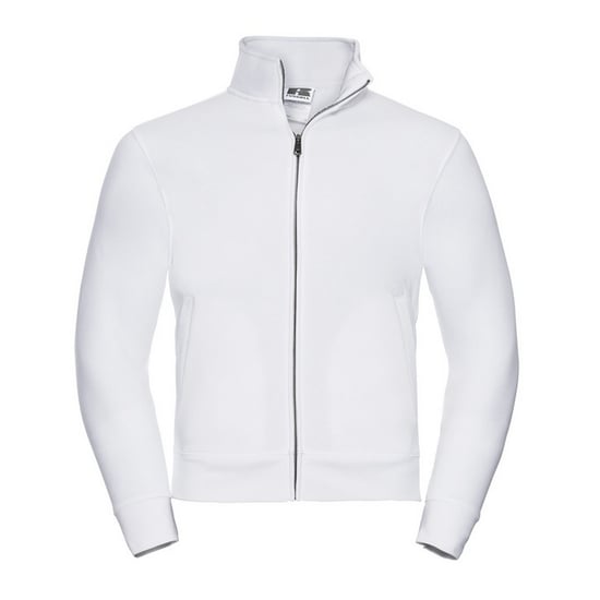 Russell Mens Authentic Sweat Jacket (White) - Image 1