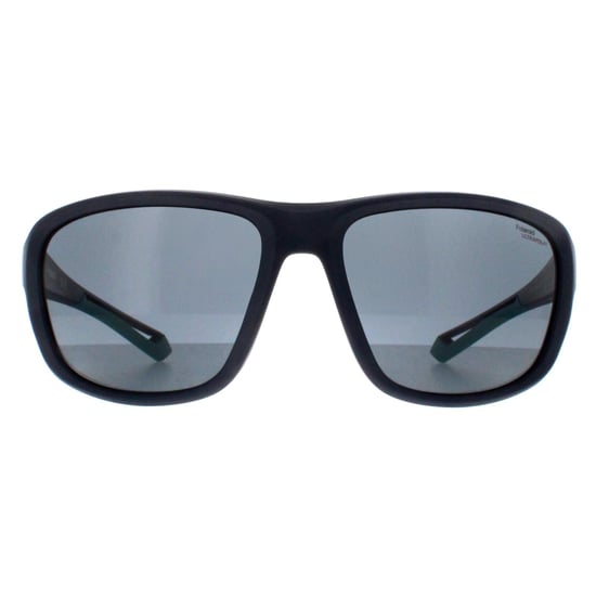 Polaroid Rectangle Unisex Blue Azure Grey Polarized High Contrast PLD 7049/S