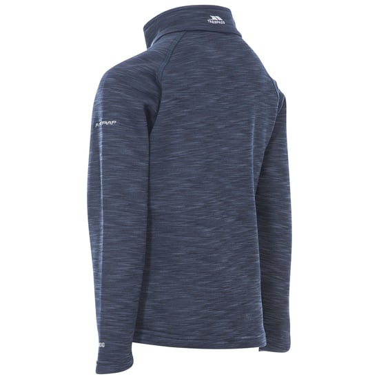 Trespass Childrens Boys Edvin Fleece Top (Navy Marl) - Image 2