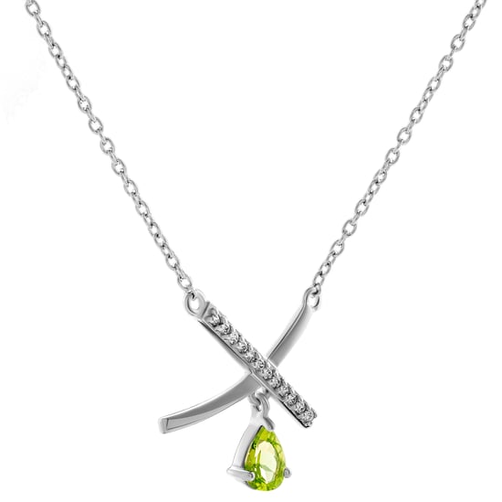 Orphelia 'Charlotte' Women's 925 Sterling Silver Necklace - Silver ZK-7580/P - Image 3