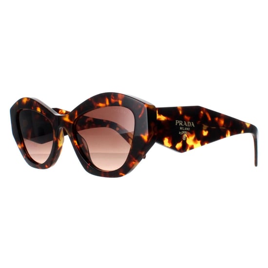 Prada Rectangle Womens Honey Havana Brown Gradient PR07YS