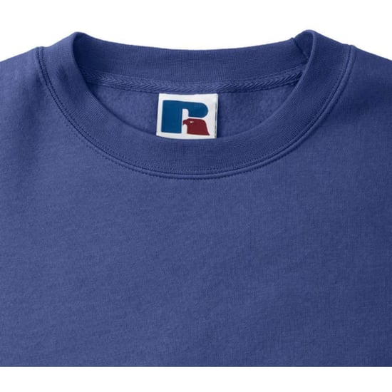 Russell Mens Authentic Sweatshirt (Slimmer Cut) (Bright Royal) - Image 4