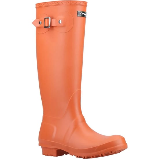 Cotswold Unisex Sandringham Wellington Boots (Pumpkin Orange) - Image 3