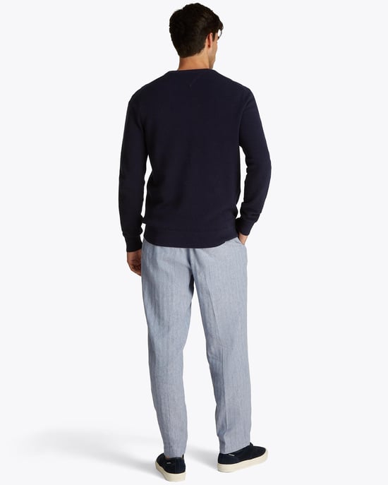 Tommy Hilfiger Essential Structure Crew Neck Mens Jumper - Image 3