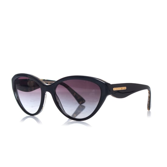 Black cat-eye sunglasses - Image 2