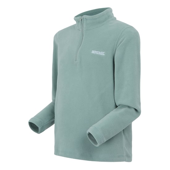 Regatta Great Outdoors Childrens/Kids Hot Shot II Half Zip Fleece Top (Glacier) - Image 3