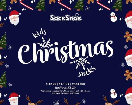 Kids Christmas Socks | Sock Snob | Novelty Fun Pattern Xmas Gift Socks for Boys & Girls - 12 Pack - Image 2
