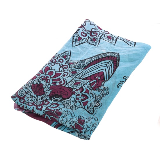 Bandana with printed design made of light and soft fabric 111000 unisex