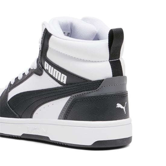 PUMA Childrens Unisex Rebound V6 Mid Sneakers - Image 3