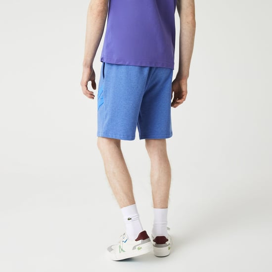 Men's Lacoste Tennis Fleece Shorts in Blue
