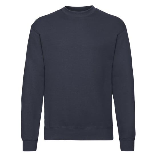 Fruit Of The Loom Mens Classic Drop Shoulder Sweatshirt (Dark Navy) - Image 1