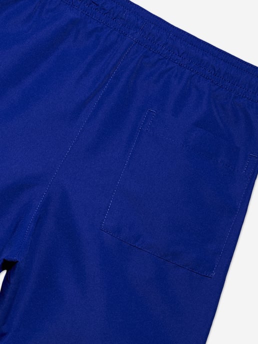 Calvin Klein Boys Medium Drawstring Swim Shorts in Blue