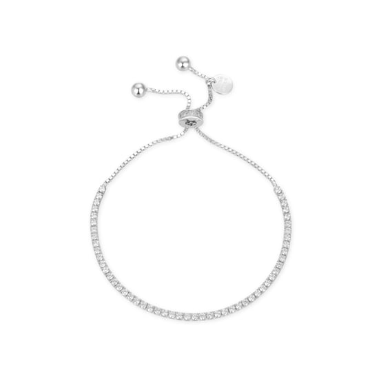 Pulsera Luxenter de Plata de Ley 925 con Circonita Brillante acabada en rodio - Kileh - Image 2
