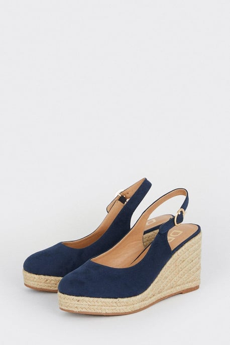Wide Fit Riya Slingback Wedges - Image 3