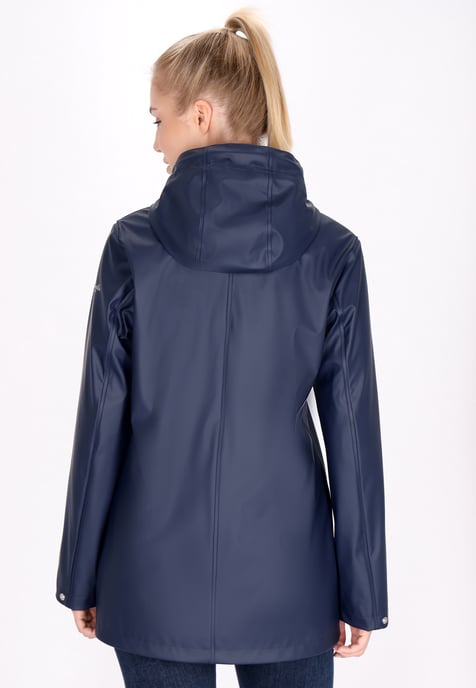 Schmuddelwedda rain jacket women marine - Image 4