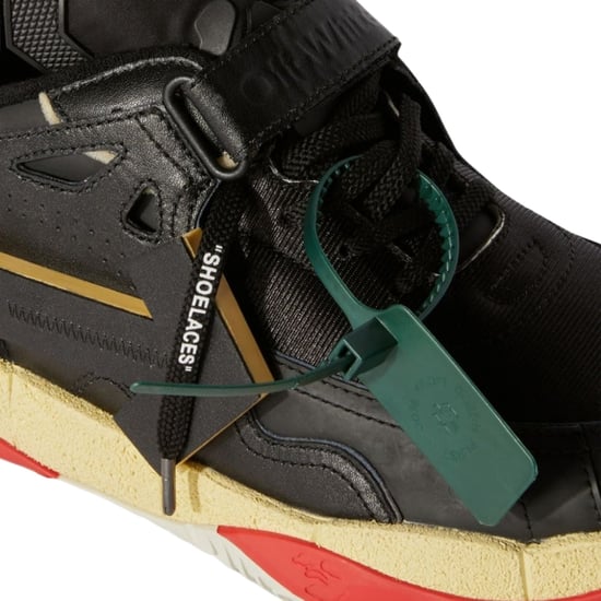 Off-White Zapatillas bajas Puzzle Couture en negro - Image 2