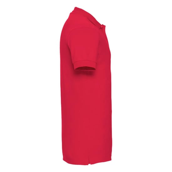 Russell Mens Stretch Short Sleeve Polo Shirt (Classic Red) - Image 3