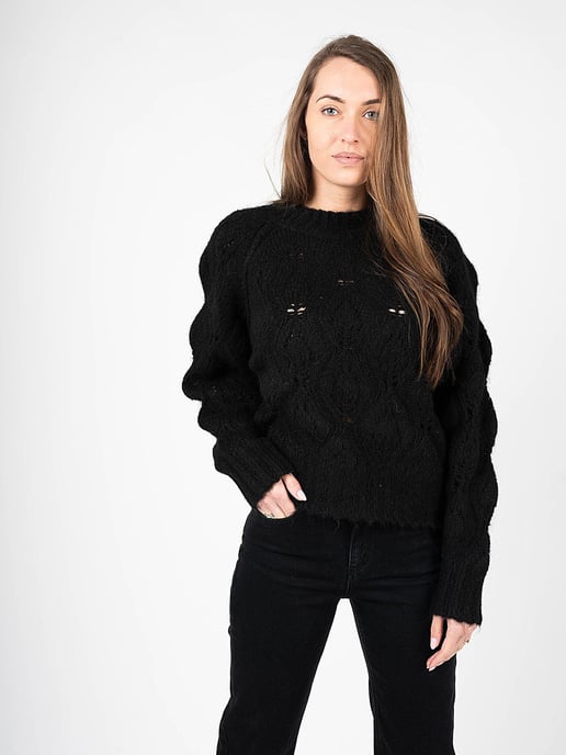 Silvian Heach Pullover Oversize Woman's Black