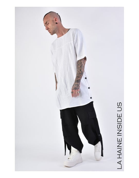 La Haine Inside Us Over Men's White