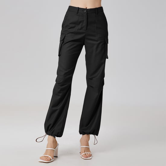 Drawstring ankle cargo pants - Image 2