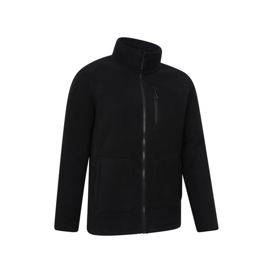 Mountain Warehouse Mens Highland Full Zip Fleece (Black) - Image 4