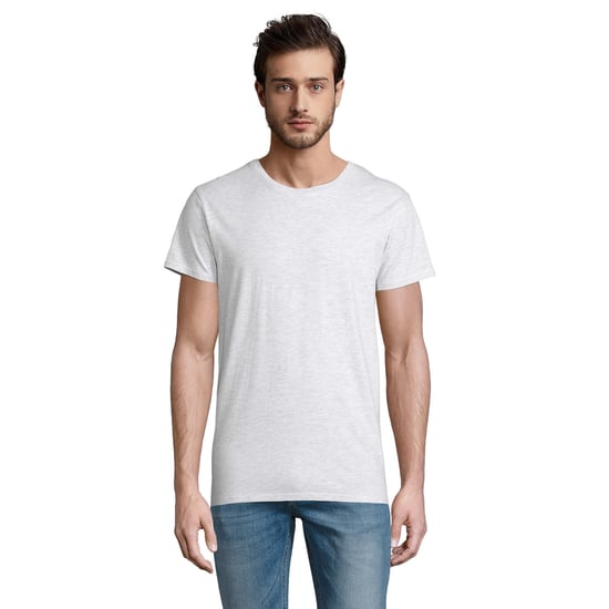 SOLS Mens Crusader Heather T-Shirt (Ash) - Image 1