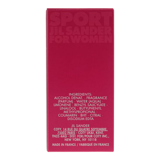 Jil Sander Sport For Women Eau de Toilette 30ml Spray - Image 4