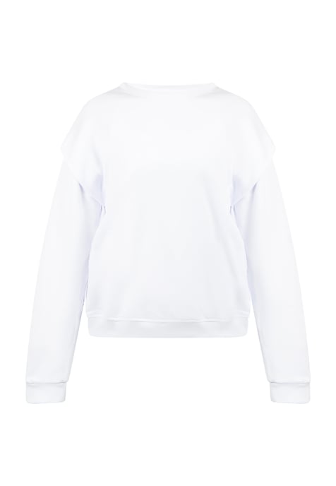 Mymo sweatshirt women white - Image 1