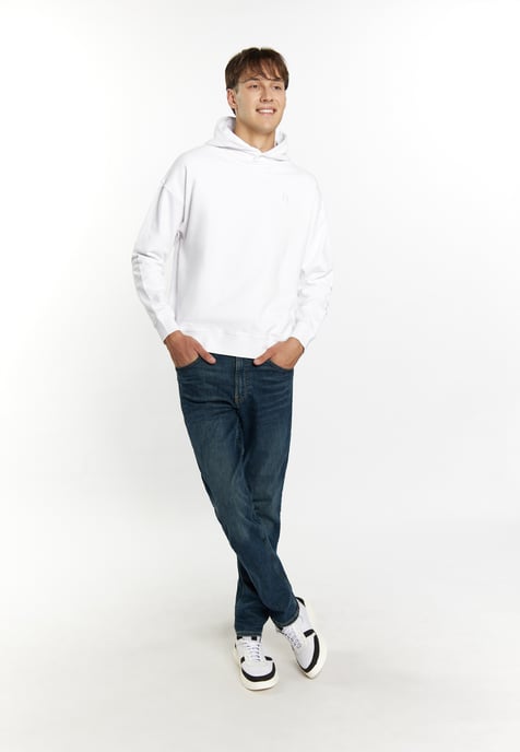 Mo Hoodie Men white - Image 2