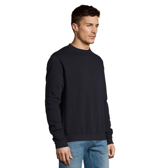 SOLS Unisex Adult New Supreme Sweatshirt (Navy) - Image 3